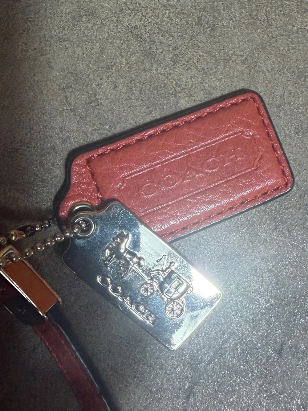 2013 Coach Madison Phoebe 24621 Coral Pebbled Leather Shoulder Bag